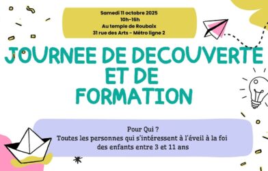 Eveil à la foi – Journée de découverte et de formation