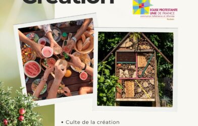 Culte de reconnaissance pour la Création : dimanche 4 octobre
